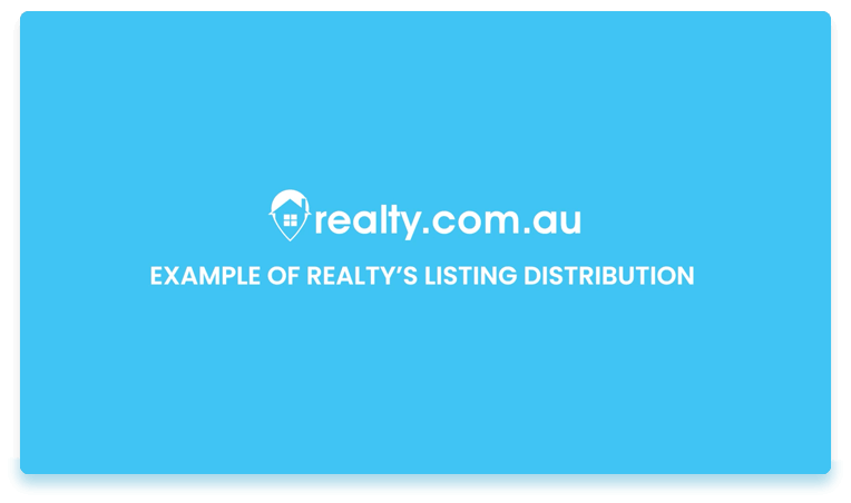 Example of Realty's listing distribution